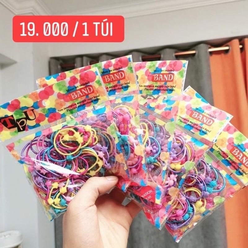 Set 50 dây cột tóc cho bé