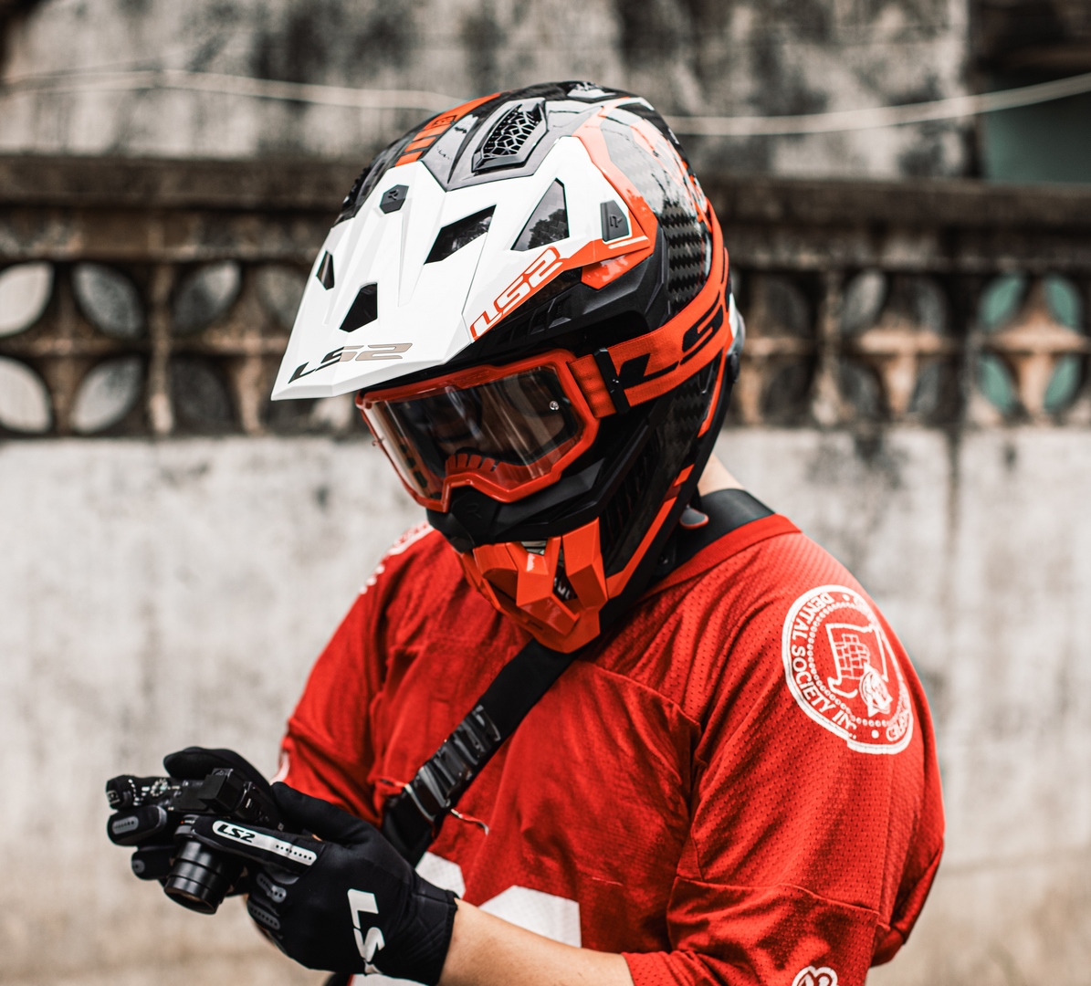 Mũ Cào Cào LS2 MX703 X-Force Carbon