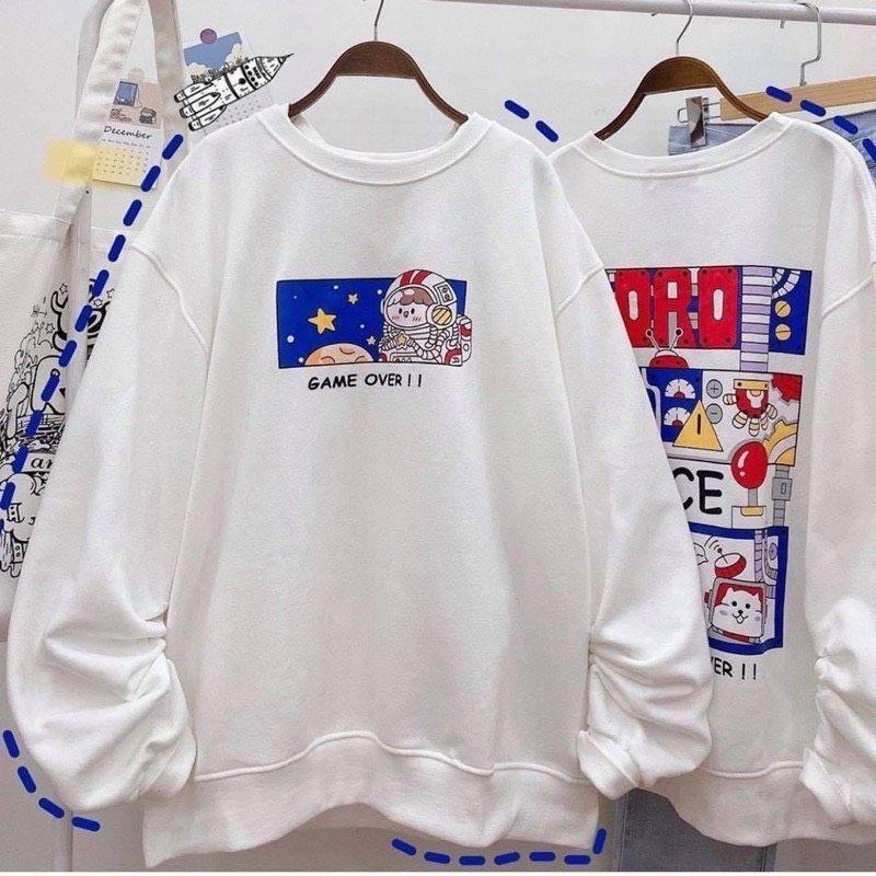 Áo sweater RORO GAMEOVER || Hany shop