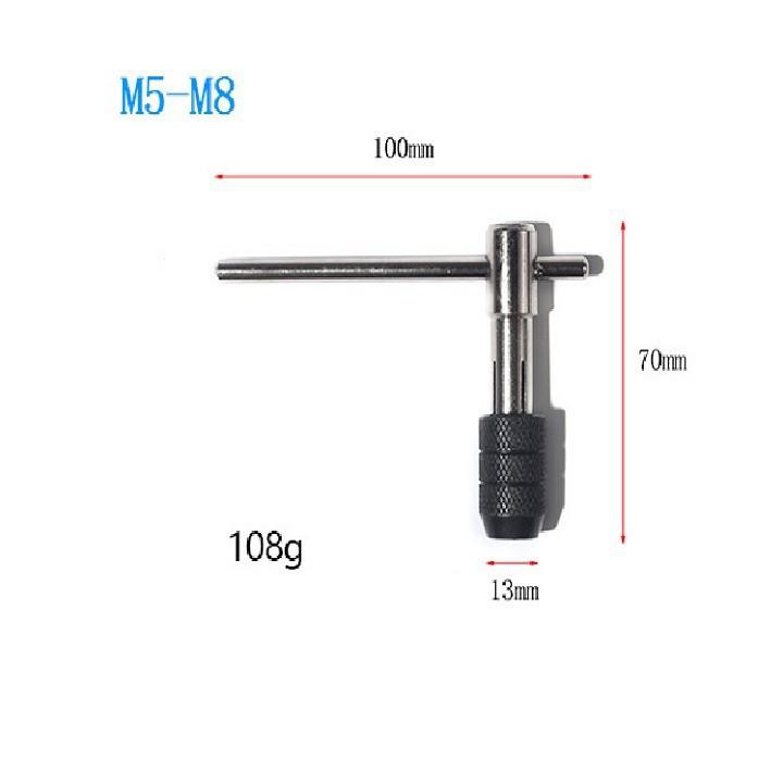 ĐẦU KẸP MŨI TARO CHỬ T M5-M8 -590