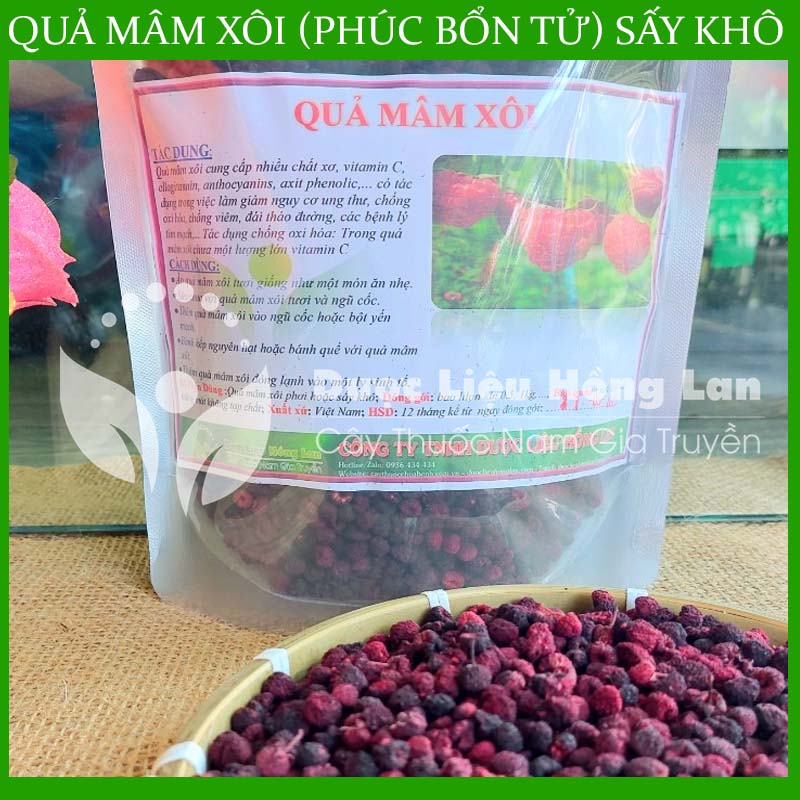 500G Phúc Bổn Tử (Quả Mâm Xôi) sấy khô thượng hạng loại 1