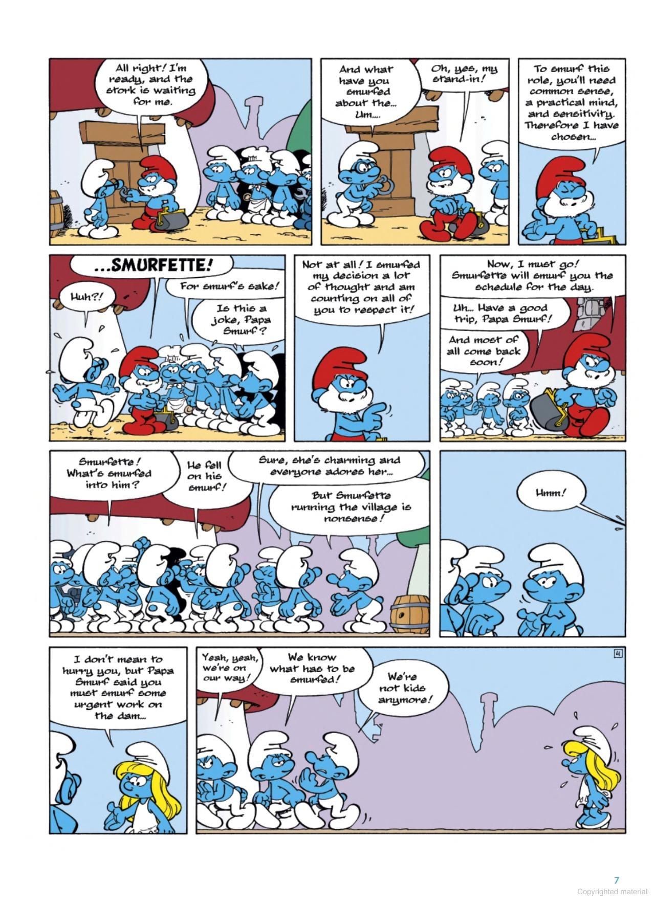 Sách ngoại văn: The Smurfs Tales Vol 2 - Smurfette In Charge And Other Stories