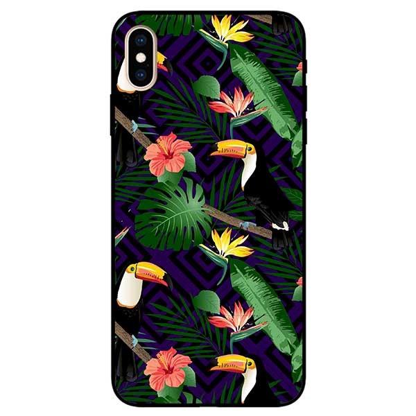 Ốp lưng dành cho Iphone X / Xs - Iphone Xs Max - Iphone Xr mẫu Họa Tiết Két Xanh