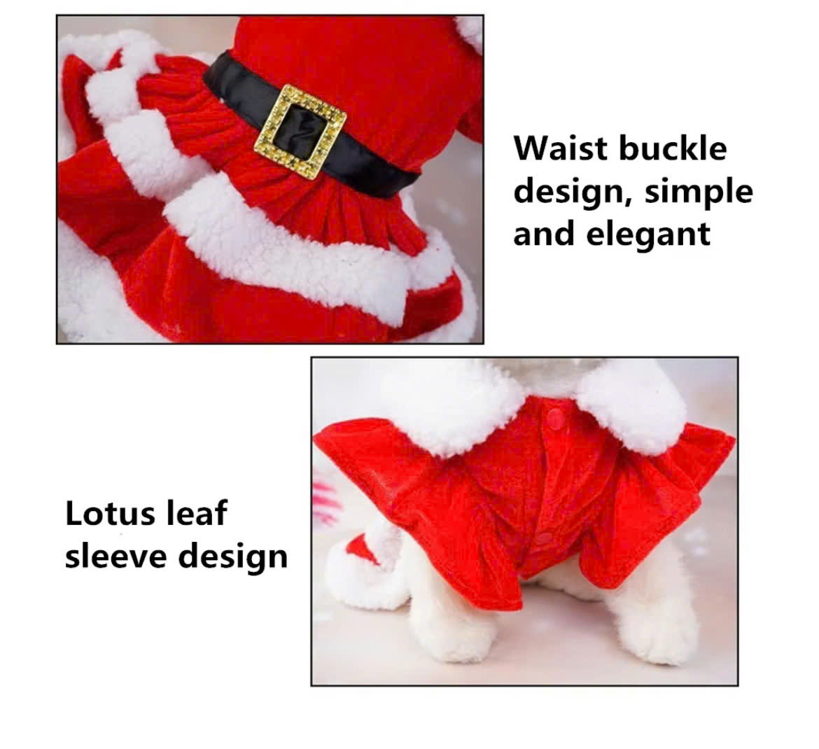 ĐẦM NOEL SANG TRỌNG 08 TỪ 0.5-11KG DÀNH CHO THÚ CƯNG CHÓ MÈO