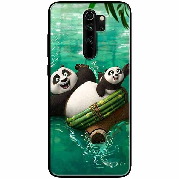 Ốp lưng dành cho Xiaomi Redmi Note 8 Pro mẫu PANDA Bơi