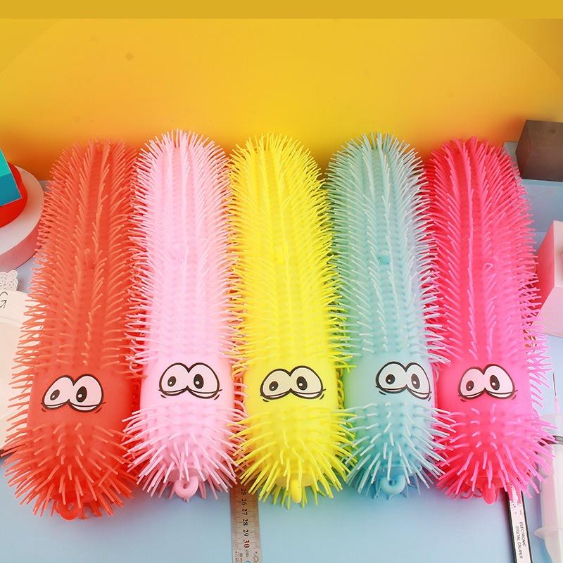 Squishy Mochi hình BẠCH TUỘC SÂU tua rua phát sáng mềm mịn dễ thương chân thực giảm stress co dãn đàn hồi ngộ nghĩnh bóp