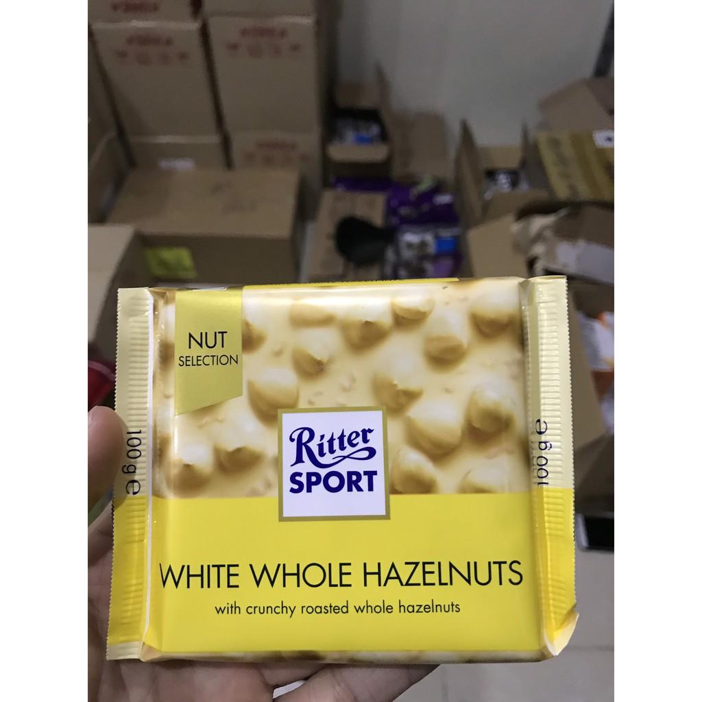 Sô cô la chocolate Ritter Sport Nhập Khẩu Đức -100gr