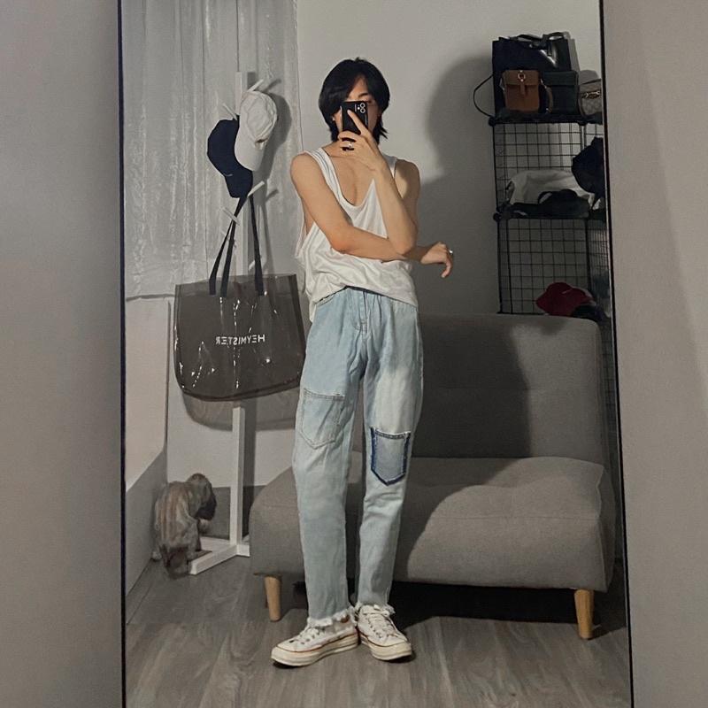Quần skinny 2 túi trước // M4 Outfit