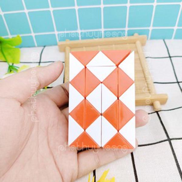 2 Rubik rắn 24 đốt độc đáo, phát triển sáng tạo cho bé
