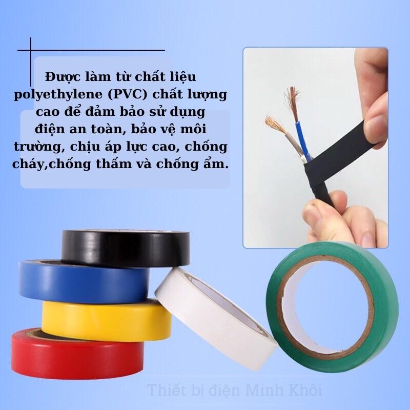 Băng dính cách điện chịu nhiệt chống nước nano, băng keo đen trung thế,hạ thế cao áp