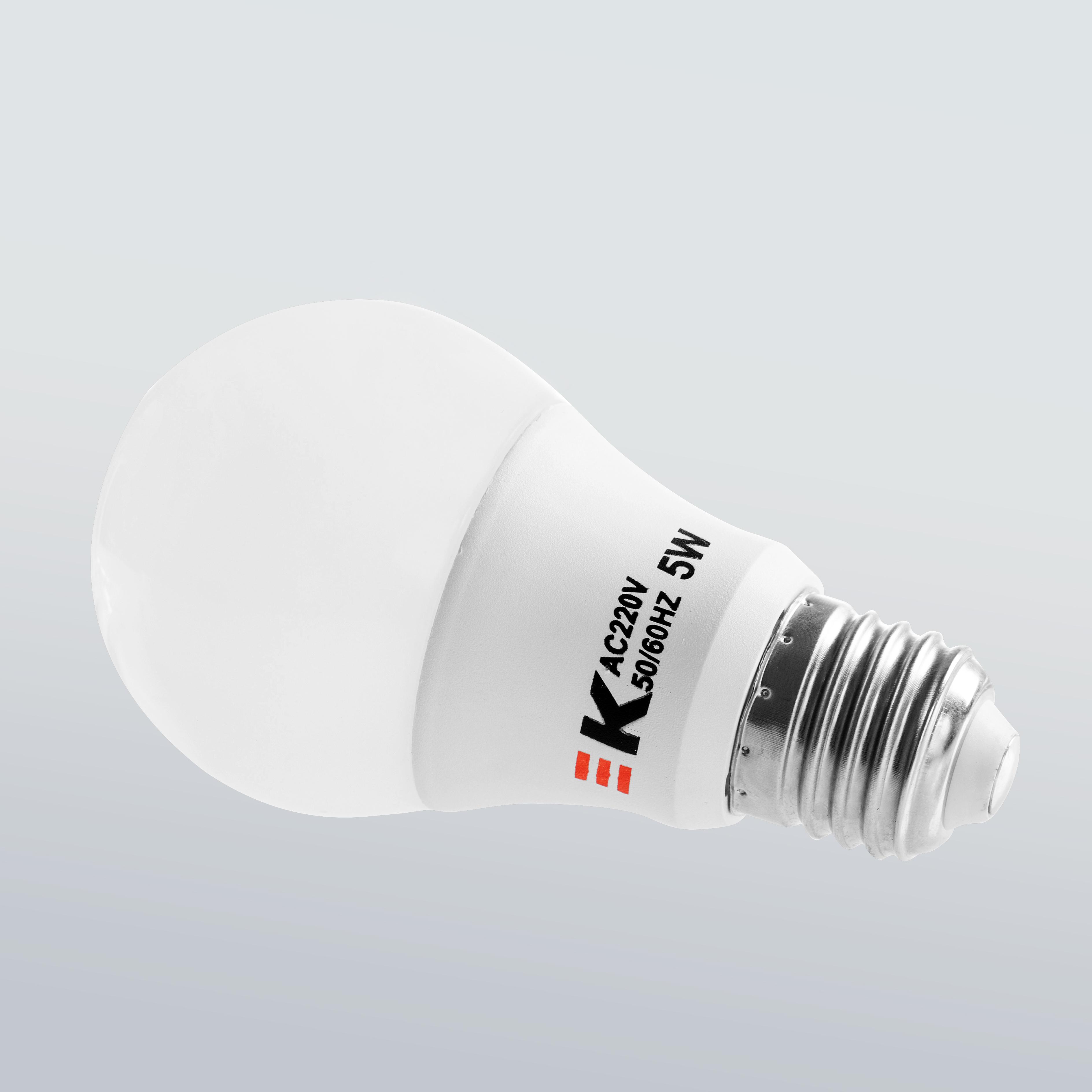 Bóng đèn Led EK 5W ánh sáng trắng, vàng tiết kiệm điện năng