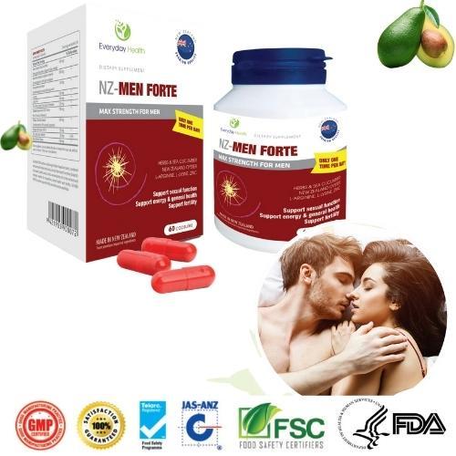 Viên uống Sinh lý Nam NZ - MEN FORTE Bổ thận, tráng dương, tăng cường sinh lý nam , mạnh tinh trùng.