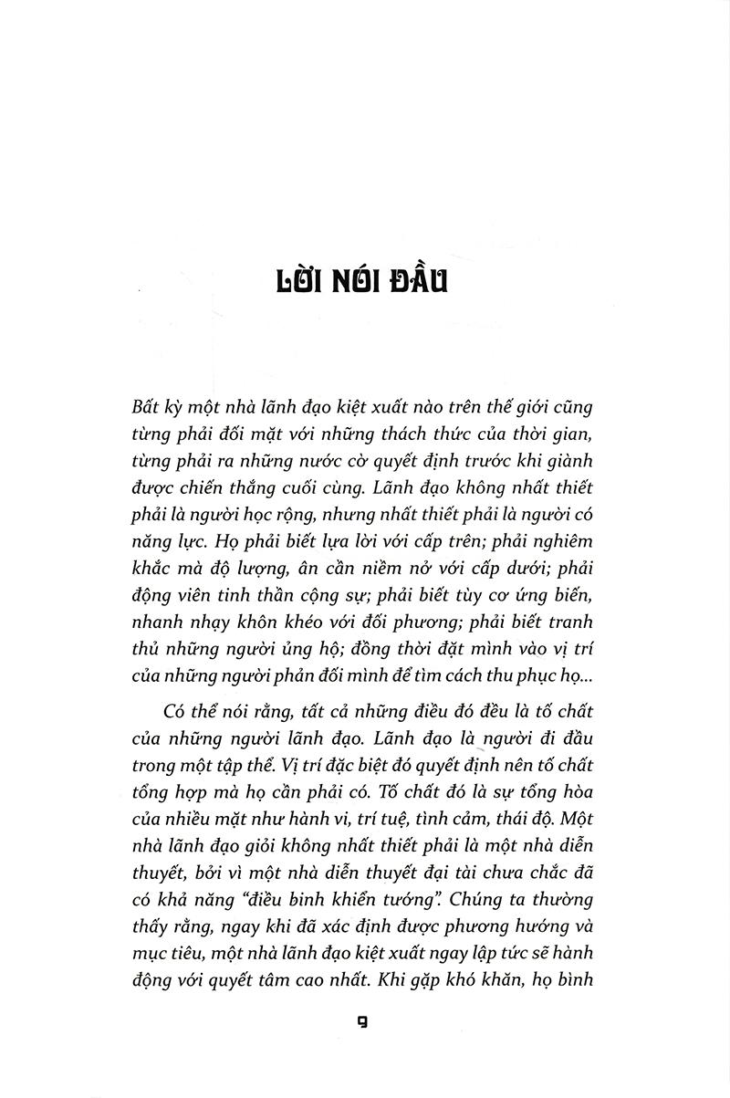 Tứ Thư Lãnh Đạo - Thuật Lãnh Đạo (Tái Bản 2022)