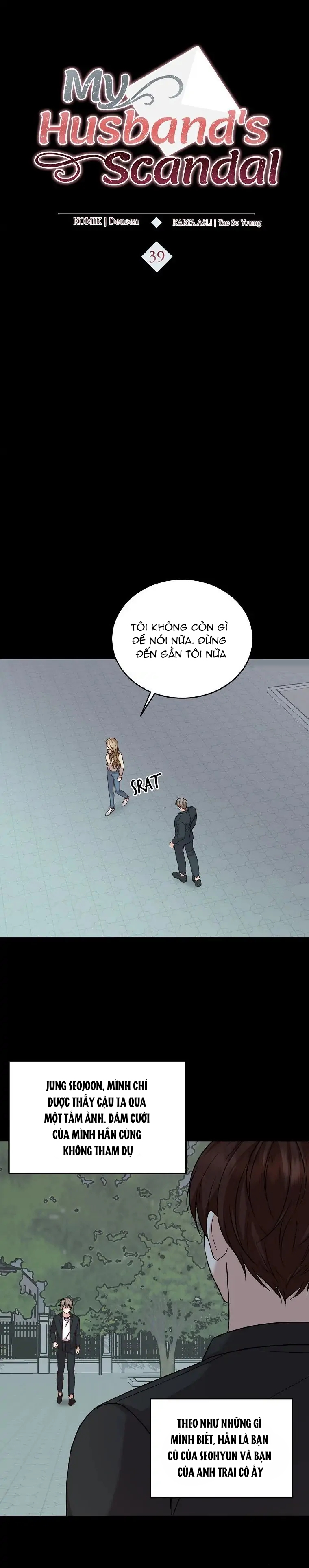 Scandal Của Chồng Tôi chapter 39.1 - Trang 4