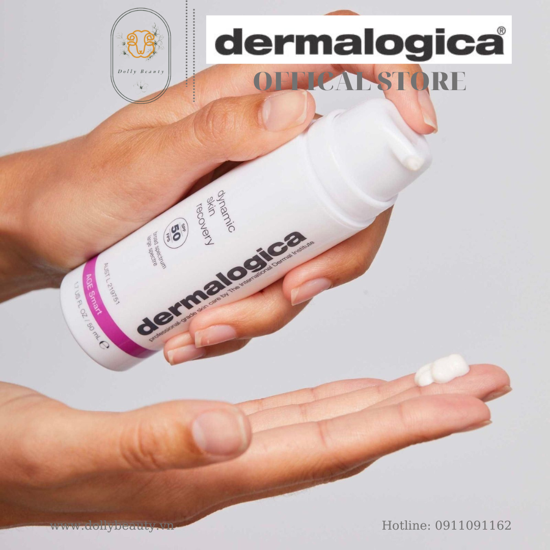 Kem chống nắng quang phổ rộng DYNAMIC SKIN RECOVERY SPF50 của Dermalogica - Dolly Beauty