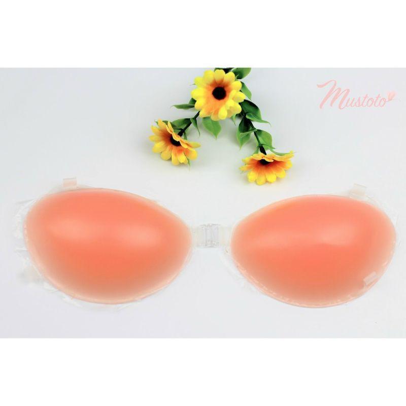 Áo lót dán nâng ngực silicon tặng dây trong đệm dày