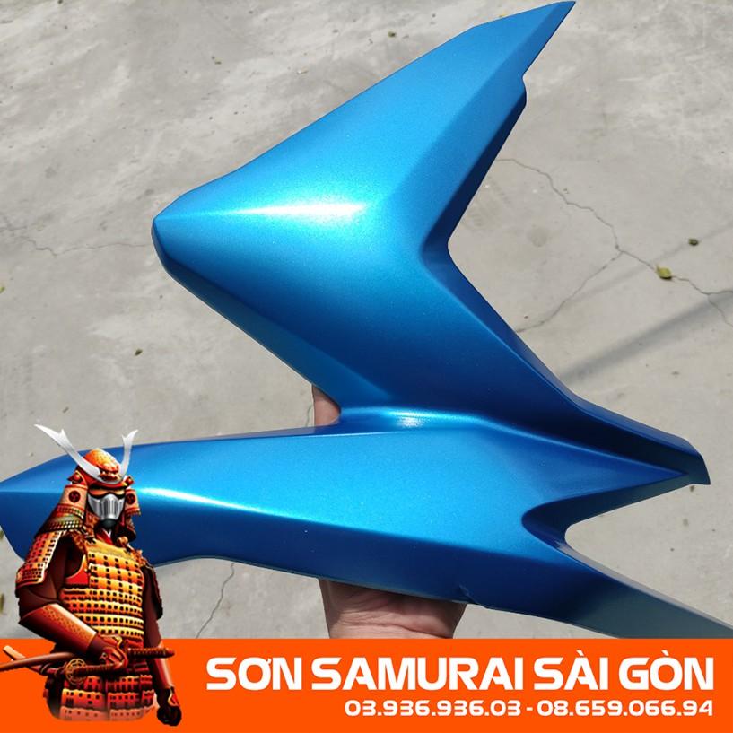 Sơn SAMURAI KUROBUSHI 2511 màu xanh đầm phá chính hãng dành cho xe máy