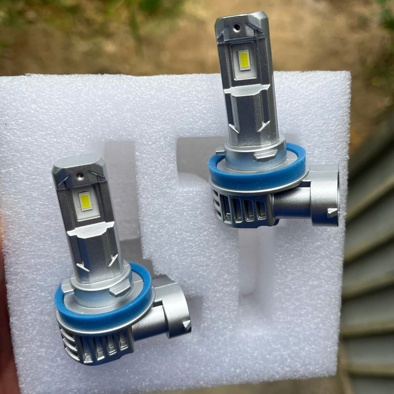 Bộ 2 Bóng Đèn Pha LED M6X H11 H8 H16JP – Đèn Gầm LED Siêu Sáng Cho Xe Hơi Loại Xịn