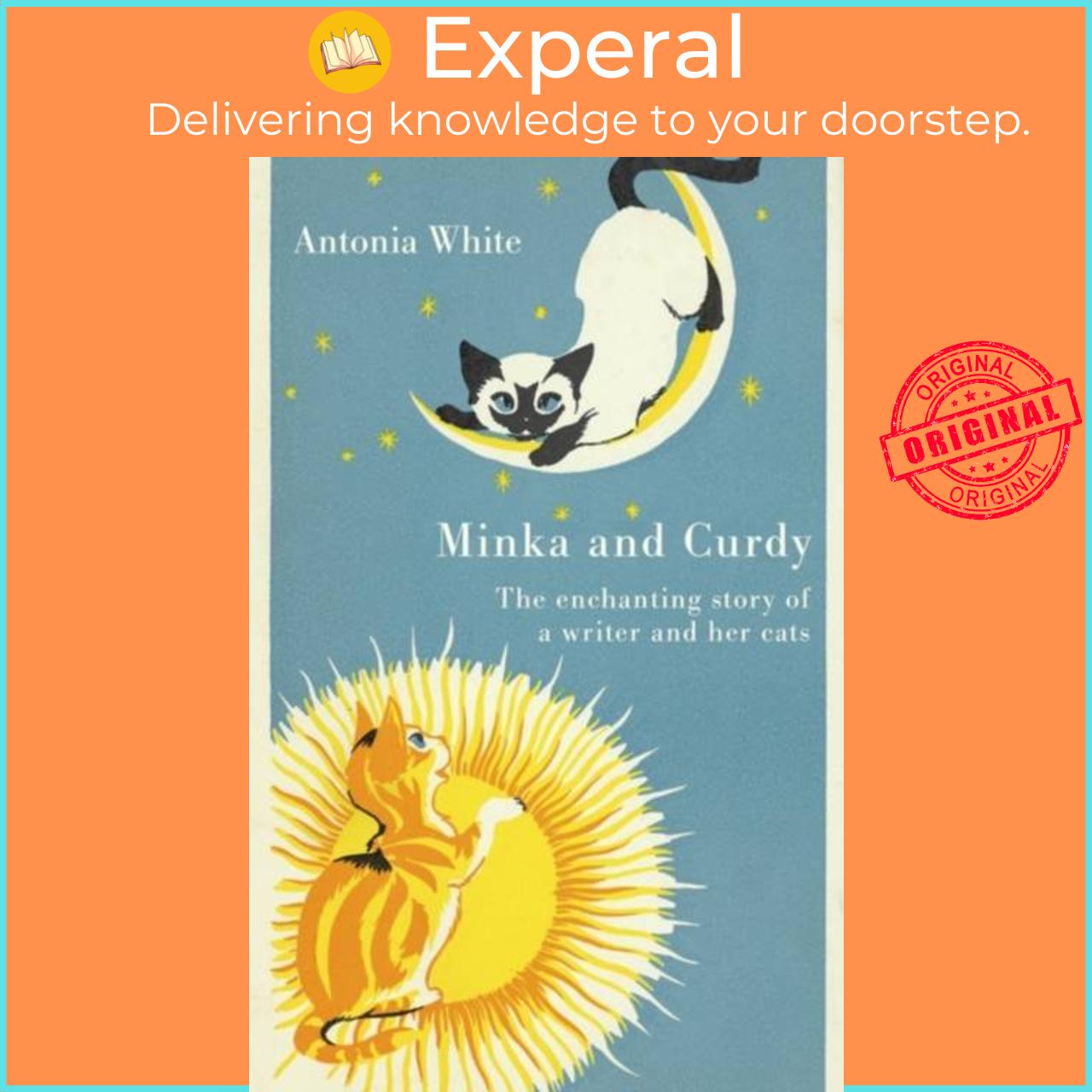 Hình ảnh Sách - Minka And Curdy - The enchanting story of a writer and her cats by Antonia White (UK edition, hardcover)