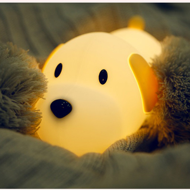 Đèn ngủ không dây cún con 