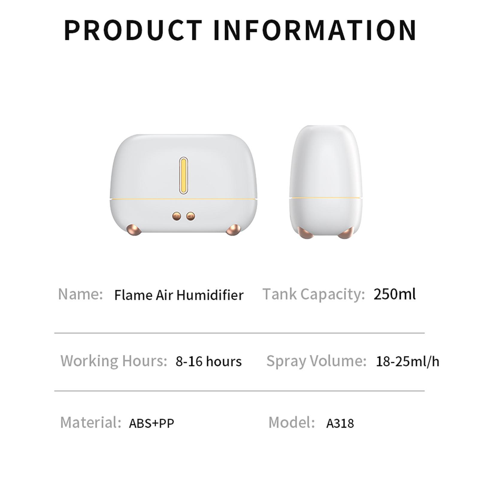 Air Humidifier USB with Mist for Bedroom Office