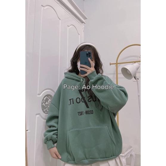 ÁO HOODIE FORM RỘNG MŨ HAI LỚP - 7