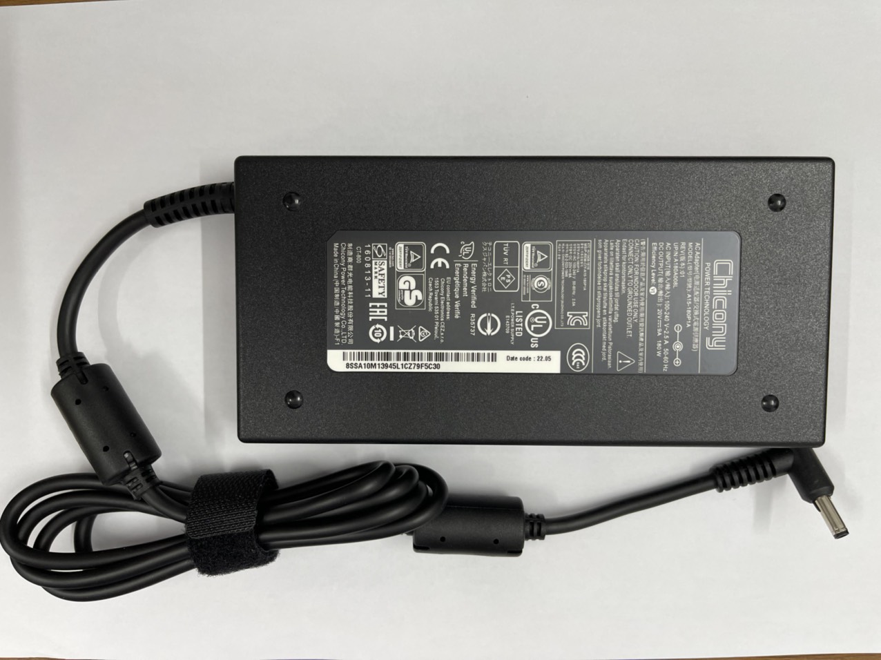 Sạc dành cho Laptop Gaming MSI MS-17FS GL66 GF76 WF76 Sword AC Power Adapter 180W 20V 9A hàng nhập khẩu