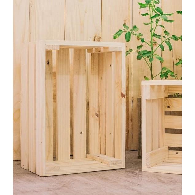 Két gỗ pallet chữ nhật 20x30x50 cm