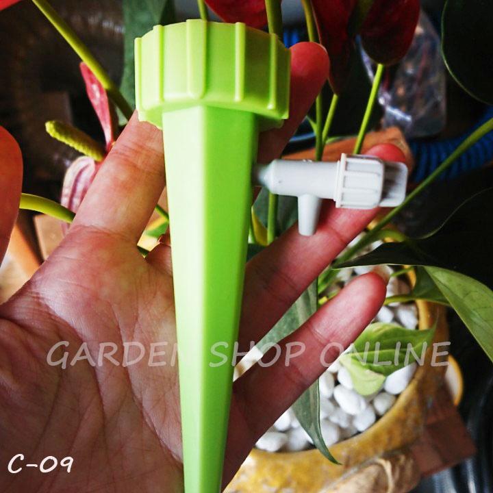 Combo 5 đầu tưới nhỏ giọt tự động gắn chai nhựa có điều chỉnh được lượng nước tiện dụng khi vắng nhà