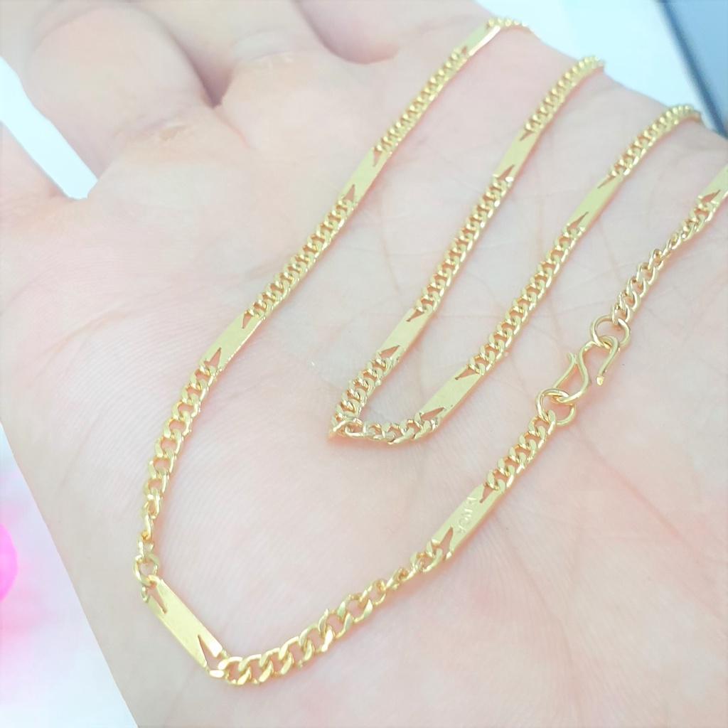 Dây Chuyền Nữ Chữ Nờ Đơn Giản-Dùng lâu dài tắm rửa thoải mái không phai không kiêng mồ hôi