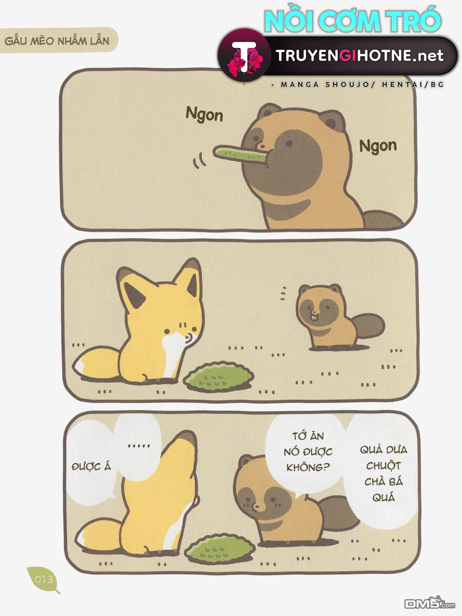 cáo và gấu mèo chapter 1 13