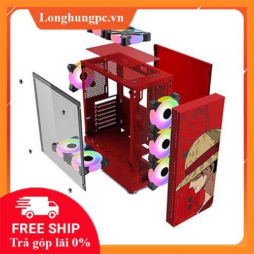 Vỏ Case MIK DT03 RED LUFFY( Mid Tower/ Màu Đỏ )