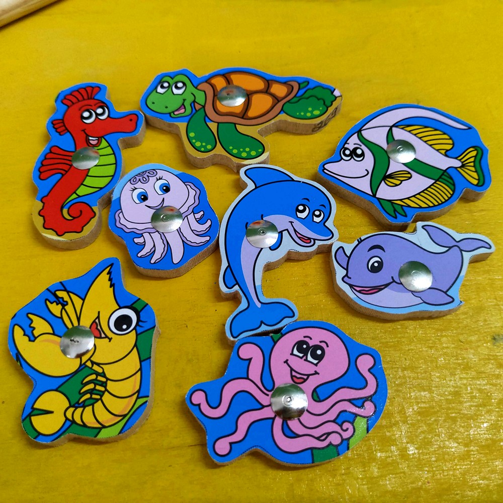 Đồ chơi đồng hồ, kết hợp câu cá đa năng cho bé