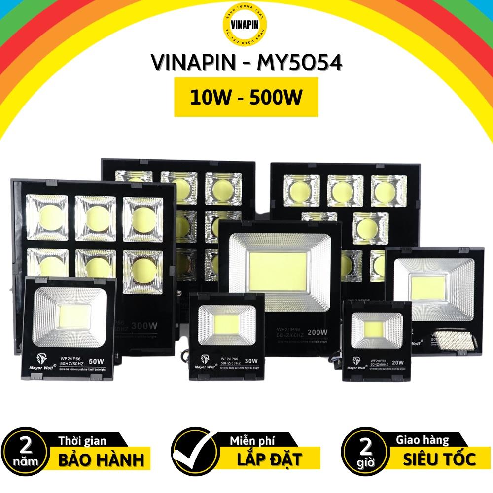 Đèn pha led siêu sáng VINAPIN-MY5054 cho sân vườn gara kho bãi chuồng trại - Nhiều công suất + chống nước