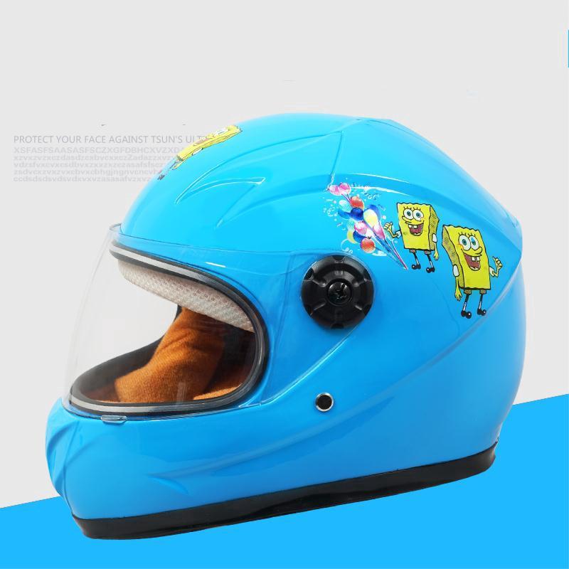 Mới Mũ Bảo Hiểm Fullface Mũ Bảo Hiểm Cho Trẻ Em Có Kính Bảo Hiểm Đi Xe Đạp Xe Máy