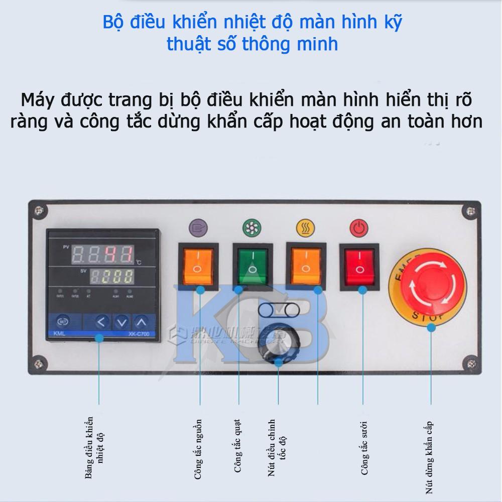 Máy hàn miệng túi có thổi khí liên tục DBF1000A