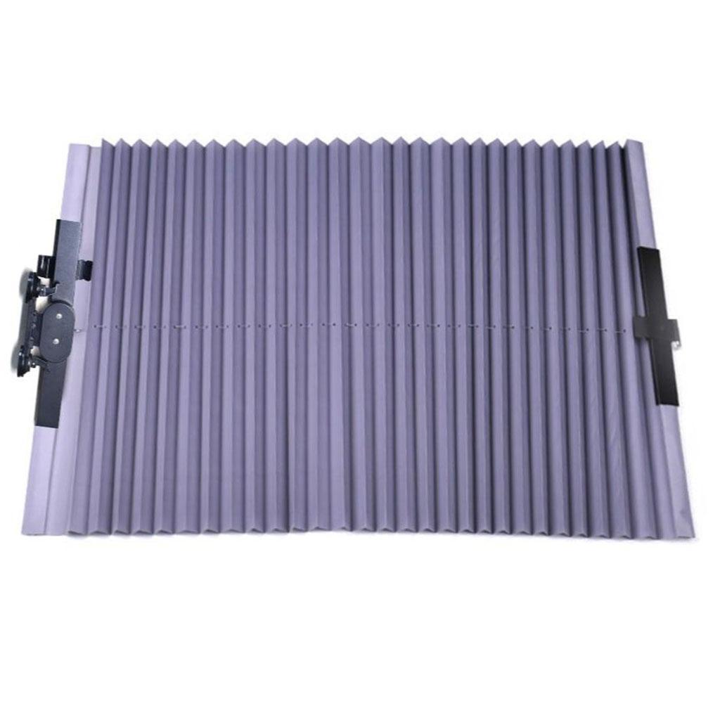 2x Universal Car Retractable Curtain Sunshade UV-proof Rear Sun Visor Cover
