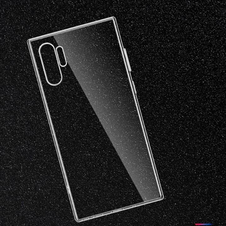 Ốp lưng dẻo silicon trong suốt dành cho SAMSUNG GALAXY NOTE 10 PLUS