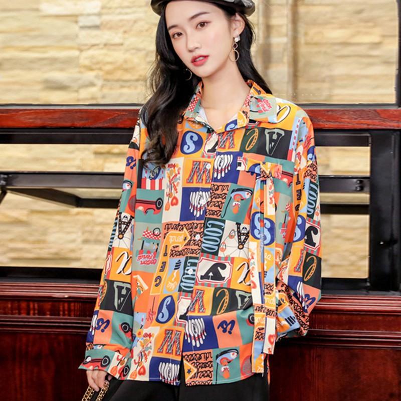 Áo kiểu dài tay phong cách Hàn Quốc cho nữ