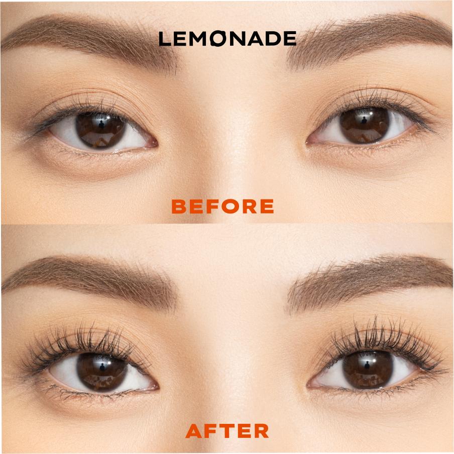 Combo trọn bộ gồm Chuốt mi tơi dài lâu trôi Soaring Mascara &amp; Tẩy trang mi sạch dịu Soaring Mascara Remover &amp; Kẹp mi cong lâu Lemonade Curler