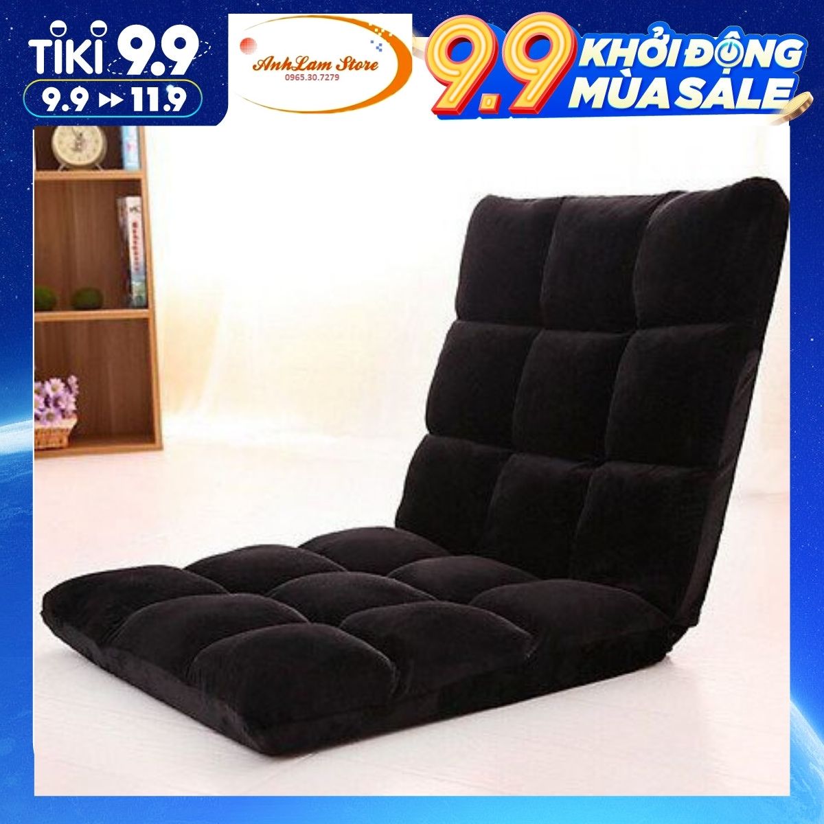 Ghế Bệt Tựa Lưng, Ghế Ngồi Bệt Tatami Nhật Bản Hàng Chính Hãng