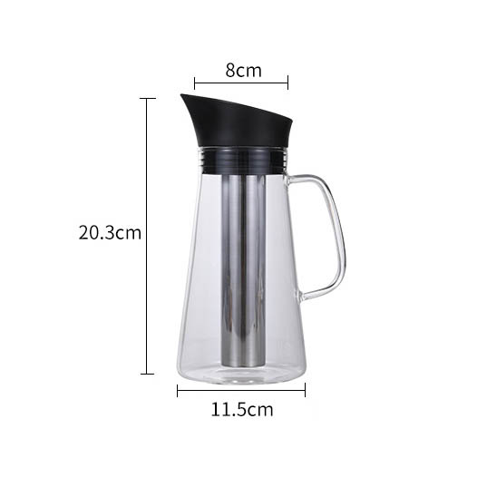 Bình Pha Cà Phê Cold Brew Thủy Tinh 1200ml