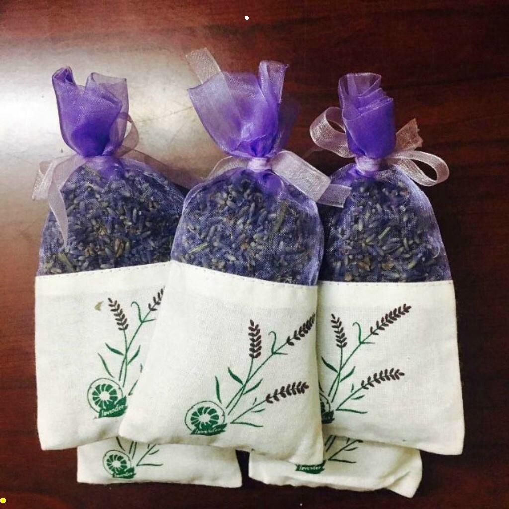 Túi thơm Nụ hoa oải hương lavender treo Phòng ngủ, khử mùi cho Căn phòng, Xe Ôtô, Tủ Quần Áo