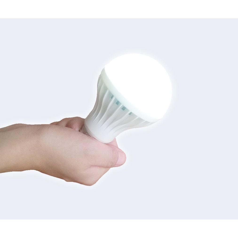 Bóng Đèn Led Tích Điện Cảm Ứng Nhiệt 12W