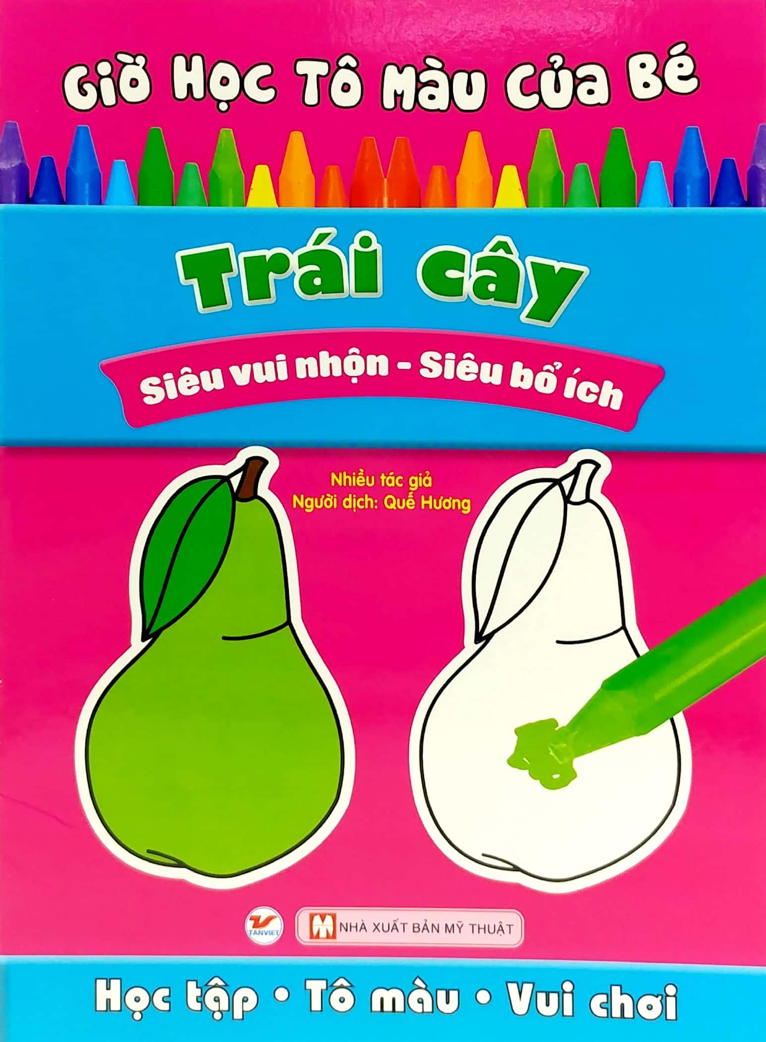 Bộ Sách Giờ Học Tô Màu Của Bé (Bộ 8 Cuốn)