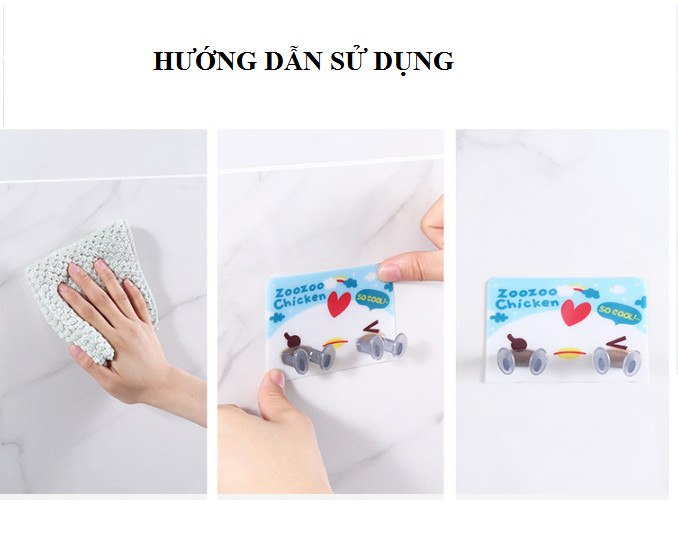 Móc Dán Tường đôi Kẹp Giữ Dây Điện, Phích Cắm Điện/ Kê Đỡ Sạc Điện Thoại - Móc Treo Đồ Đa Năng GD391-TreoDDien-DOI