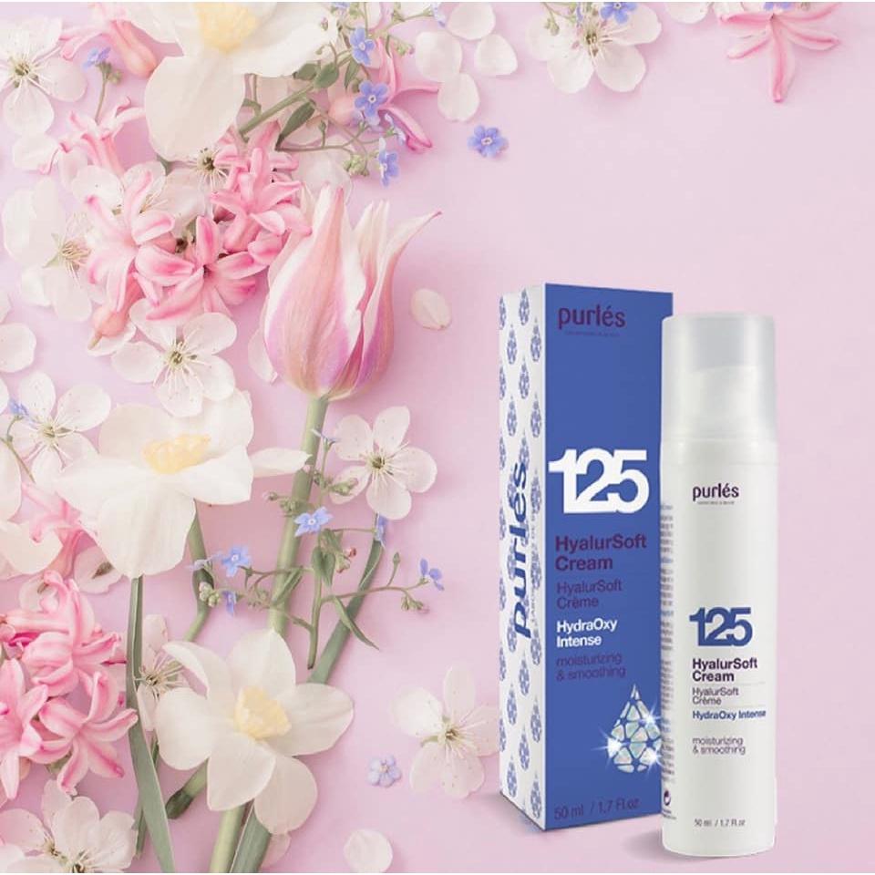 KEM DƯỠNG ẨM SIÊU VƯỢT TRỘI DÀNH CHO MỌI LOẠI DA. - Purles 125 HyalurSoft Cream