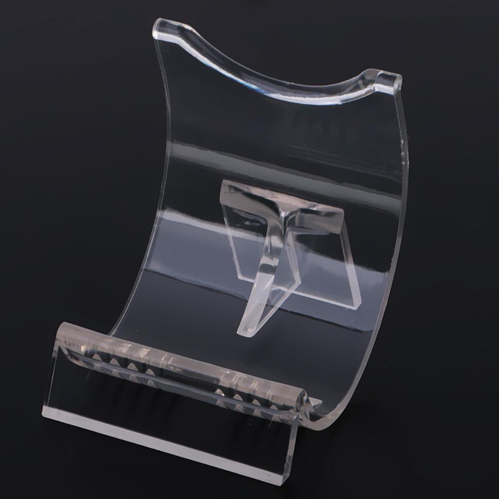 40pcs High Quality Translucent Clear   Collectors Display Case Bracket