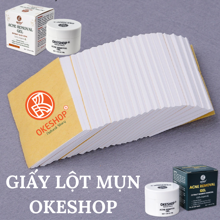 Gel Lột Mụn OKESHOP 30ml - Giải Pháp Loại Bỏ Mụn Đầu Đen - Mụn Cám - Bạ Nhờn - Làm Sạch Sâu Và Thu Nhỏ Lỗ Chân Lông