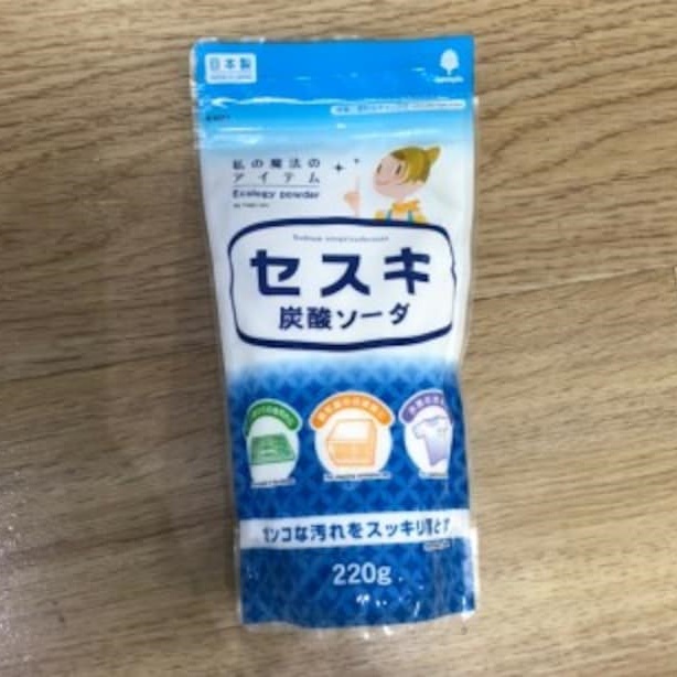 Bột Sesqui Carbonate Soda 220g - Made in Japan